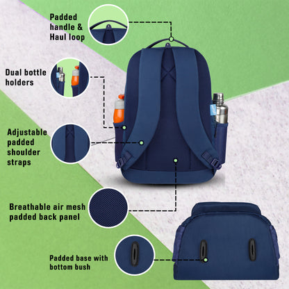 Don’t Quit 40L Navy Backpack