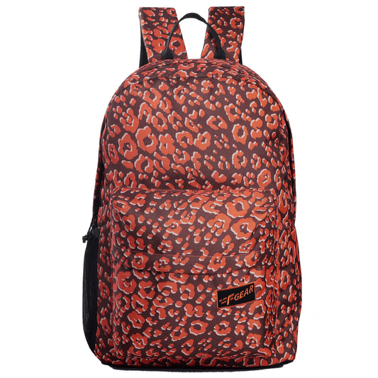 Emprise 23L Animal Print Orange Backpack
