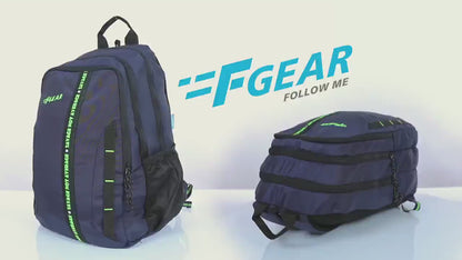 Raider 30L Prussian Blue Backpack with Rain Cover