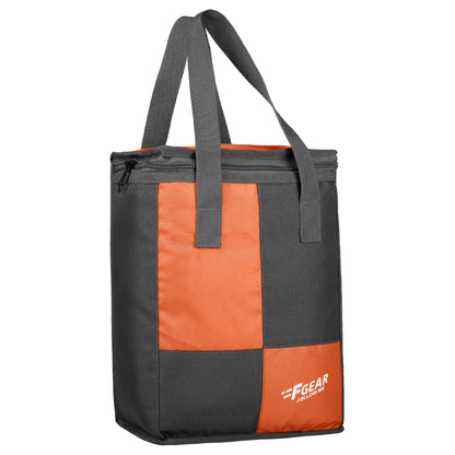 Soiree 7L Grey Orange Lunch Bag