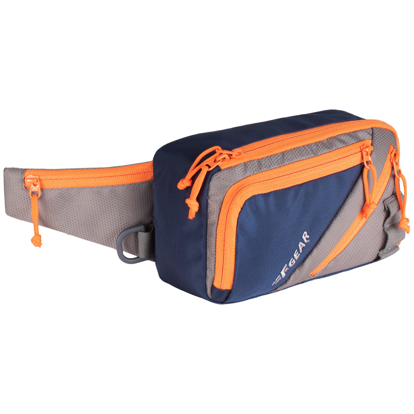 Polo Navy Grey Orange Waist Pouch