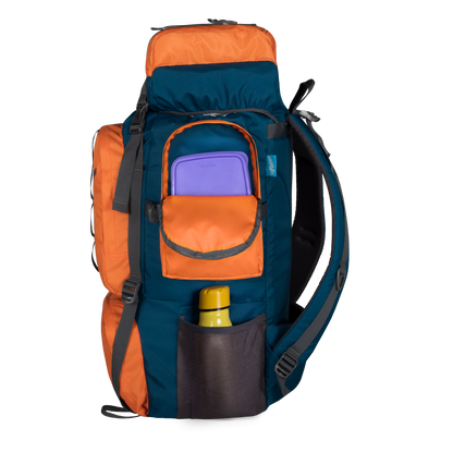 Otto 58L Orange Blue Rucksack