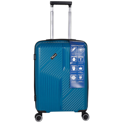 STV PP04 20" Blue Expandable Cabin (Small) Suitcase