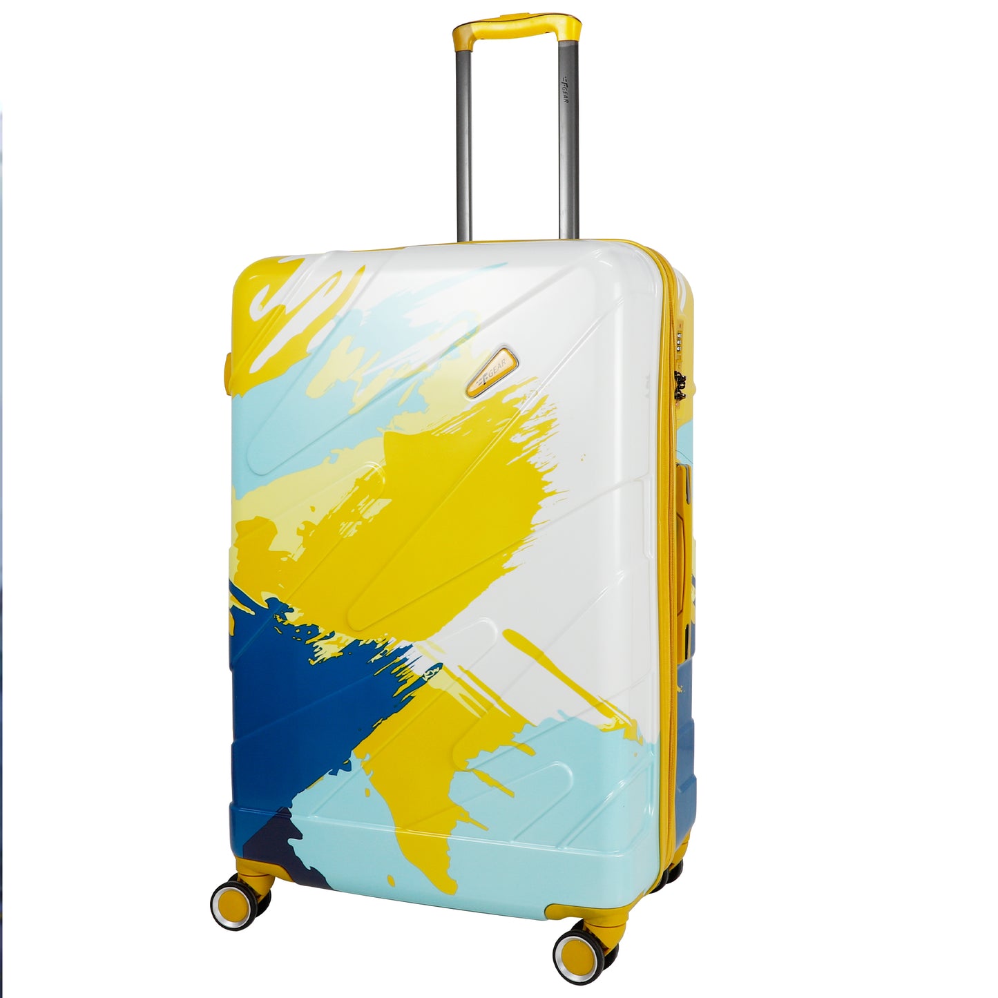Picasso 24" Yellow  Expandable Medium Check- in Suitcase