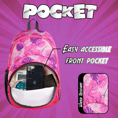 Dylan 15L Tropical pink, purple Backpack