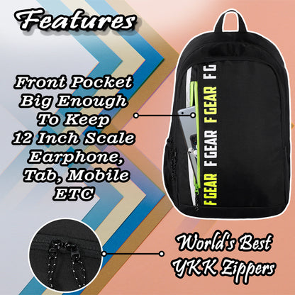 Mirth 28L Black Backpack