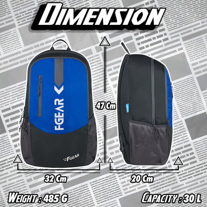 Credit 30L Royal Blue Backpack