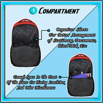 Squad 27L Red Grape Backpack