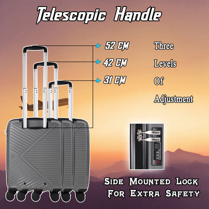 Eagle PP03 20" Grey Cabin (Small) Suitcase