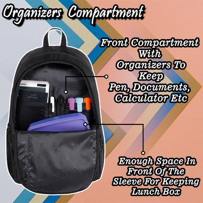 Mirth 28L Black Backpack