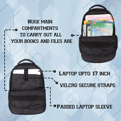 Perry V2 33L Black Laptop Backpack