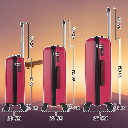 Eagle PP03 20" Rosebud  Cabin (Small) Suitcase