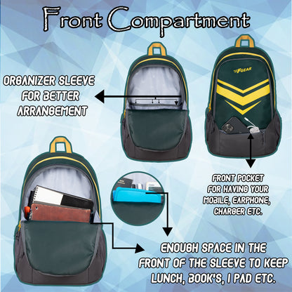Rivet 30L Spruce Grey Backpack