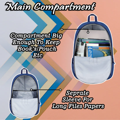 Mirth 28L Blue Backpack