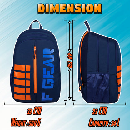 Hawking 34L Blue Backpack