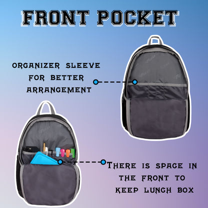 Prefect 23L Grey Navy Blue Backpack