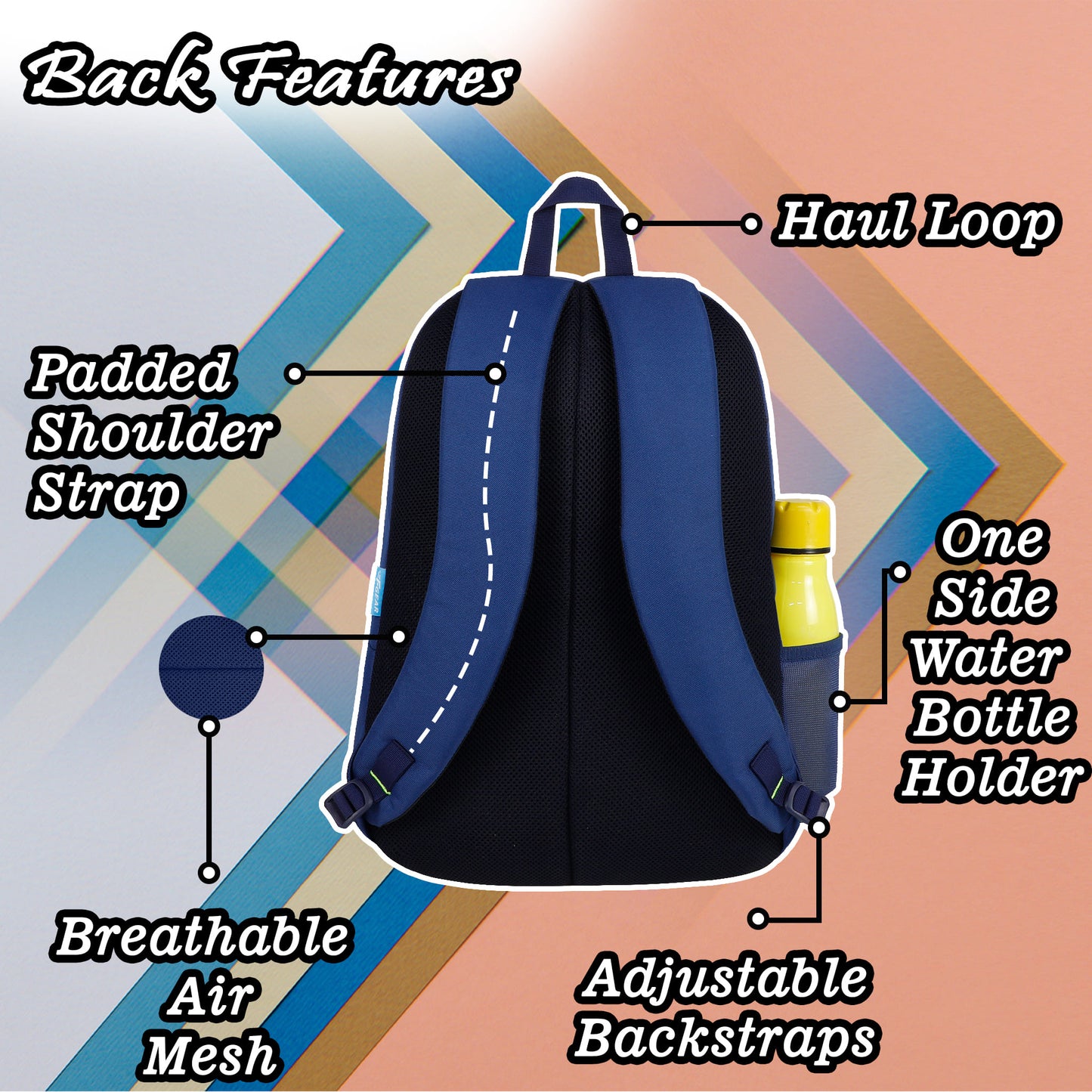 Mirth 28L Blue Backpack