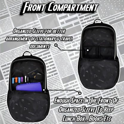 Credit 30L Grape Black Backpack