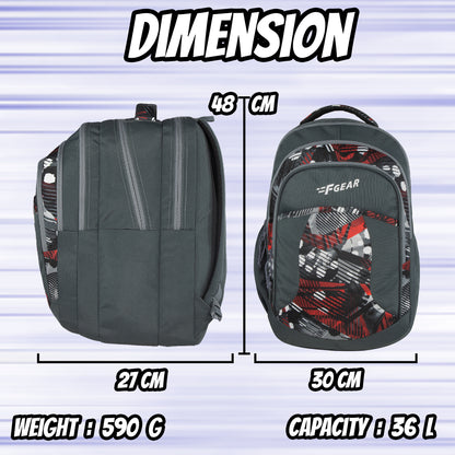 Hornet 36L Grey Backpack