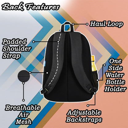 Mirth 28L Black Backpack