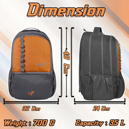 Dynamo 35L Cathy Grey Backpack