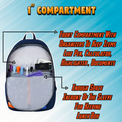 Hawking 34L Blue Backpack