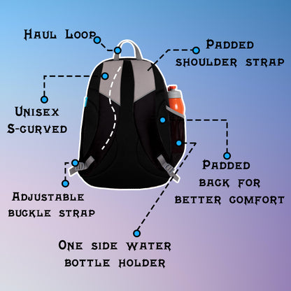 Prefect 23L Grey Navy Blue Backpack