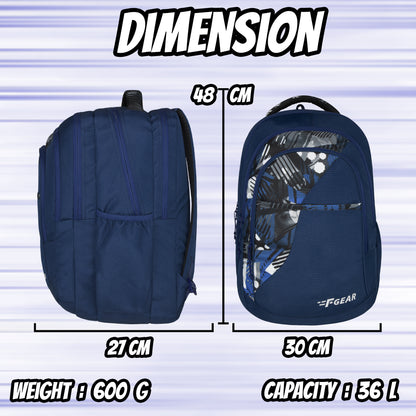 Sharp 36L Navy Backpack
