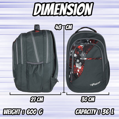 Sharp 36L Grey Backpack
