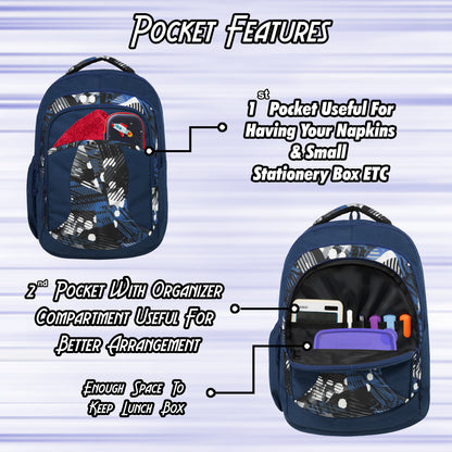 Hornet 36L Navy Backpack