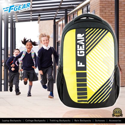 Squad 27L Yellow Grey Backpack