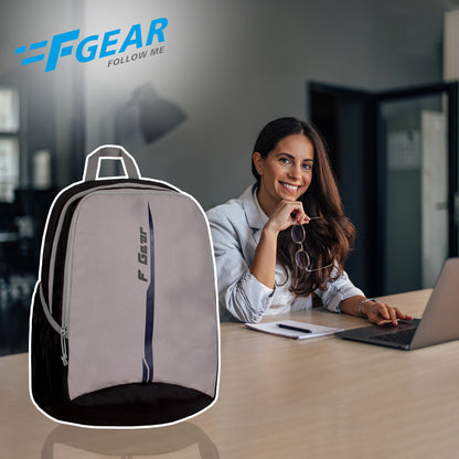 Prefect 23L Grey Navy Blue Backpack