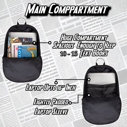 Credit 30L Cathy Black Backpack