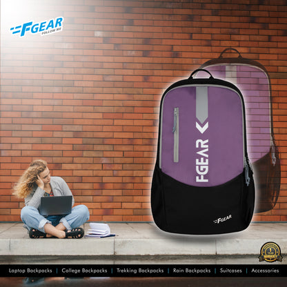 Credit 30L Grape Black Backpack