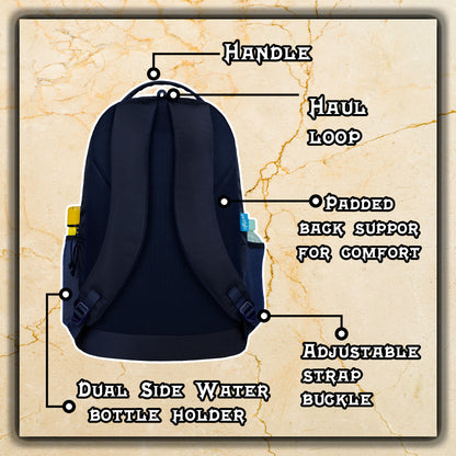 Provost 41L Aqua Navy ACV Backpack With Rain Cover