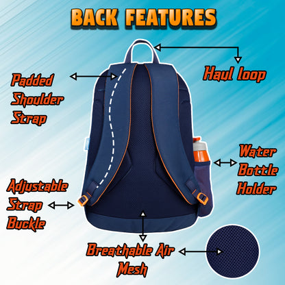 Hawking 34L Blue Backpack
