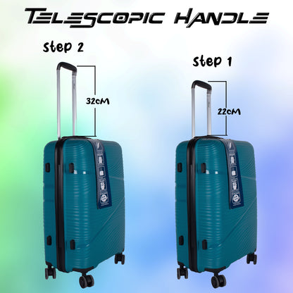Joy PP008 28" Blue Large Check-in Suitcase