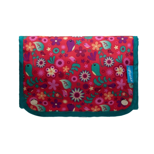 Moment Red Daisy Blush Pouch