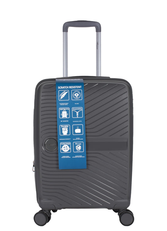 Sentinel 24" Dark Grey Expandable Medium Check-in Suitcase
