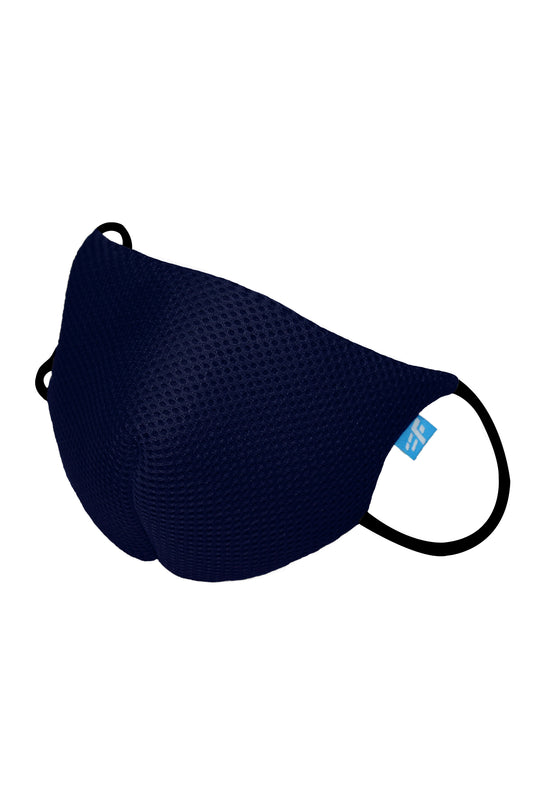 F Gear Coroguard F95 Mask Navy Blue Pack of 1 Safeguard 7 layer ISO CE SITRA lab certified >95% Bacteria Filtration