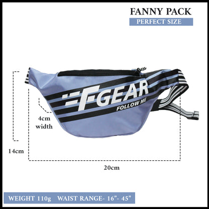 Enzo Lavender Iron Gate Waist Pouch