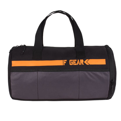 Woods 25L Black Orange Gym Bag