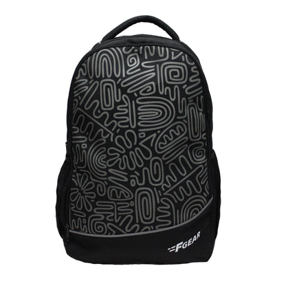 Swirl 28L Black Backpack
