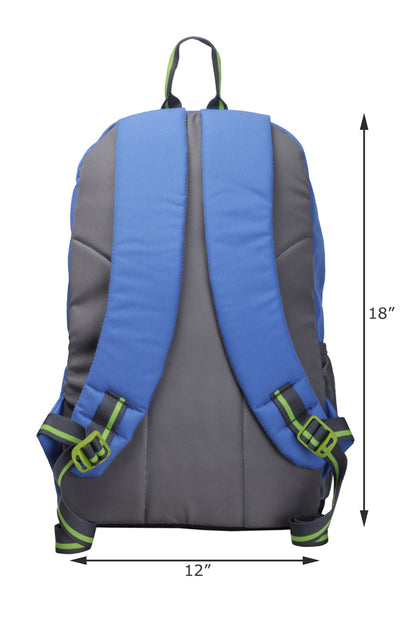 Castle 22L Royal Blue Green Backpack