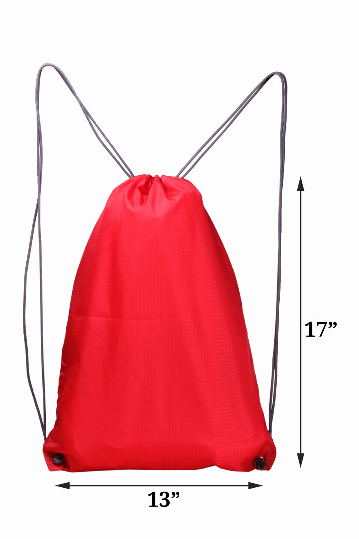 String 11L Red Drawstring Bag
