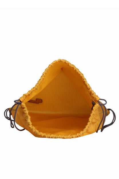 String 11L Yellow Drawstring Bag