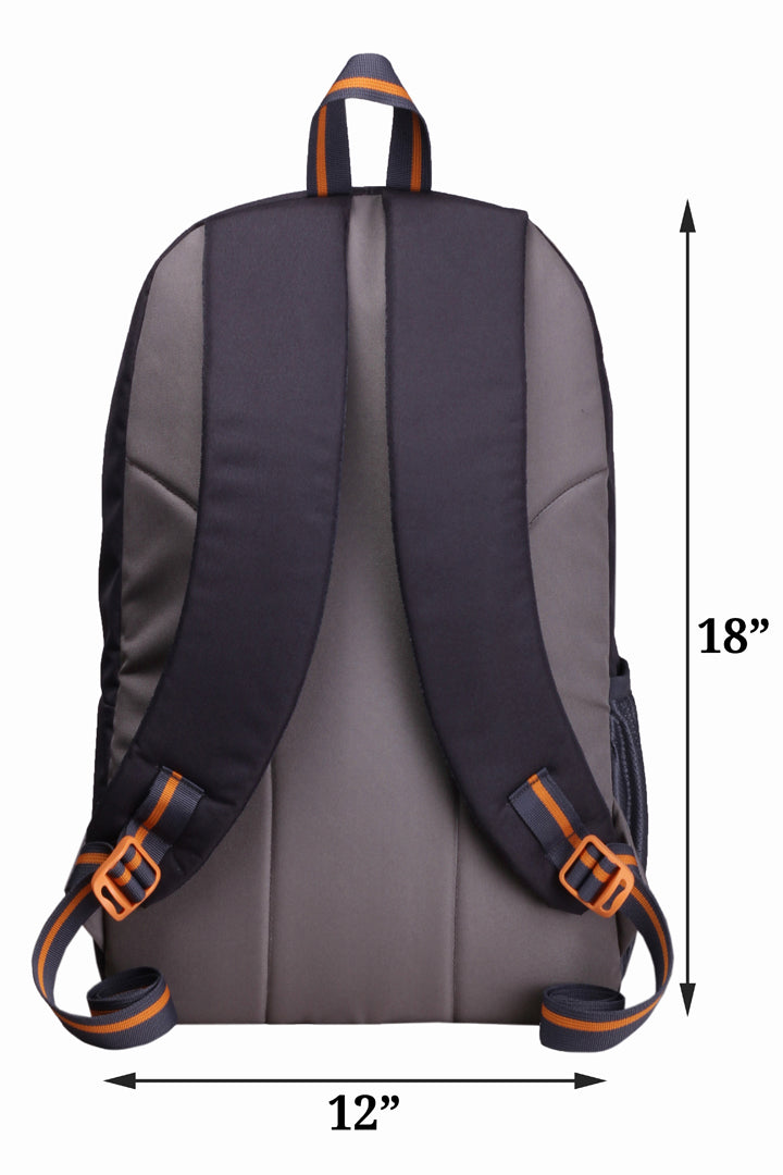 Castle 22L Grey Orange Backpack
