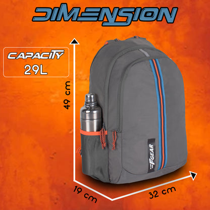 Salient 27L Guc PL Grey Backpack