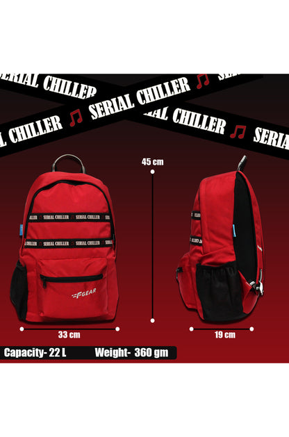 Inherent 22L Red Backpack