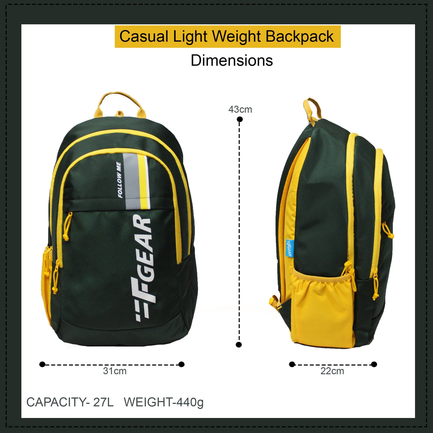 Circadian 27L Spruce Backpack